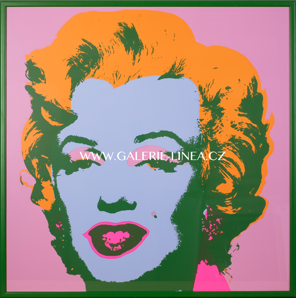 Andy Warhol, Marilyn Monroe (modrá)